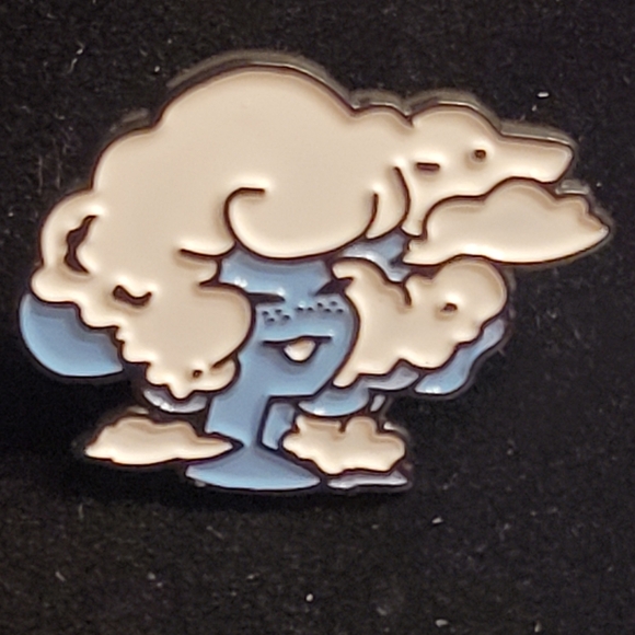Head In The Clouds Enamel Pin - Picture 7 of 9